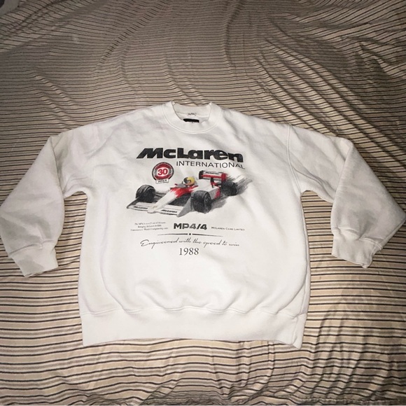 Abercrombie & Fitch Other - Abercrombie & Fitch MCLAREN Formula 1 Team Sweatshirt Crewneck Oversized Small